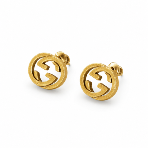 Golden Luxe Double G Stud Earrings