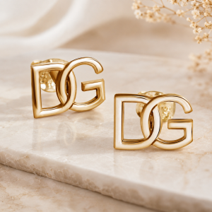 Golden Luxe DG Stud Earrings